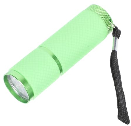 Ipetboom 1pezzi Lampada Uv Per Asciugatura Unghie Creativa Torcia Elettrica Compatta Materiale Lega Alluminio Sicura e Durevole