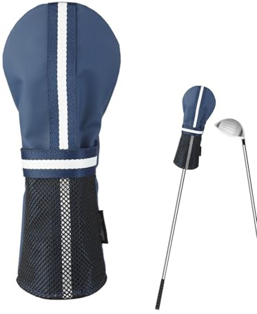 Copertura per mazze da golf, con fodera elastica in morbido peluche, resistente agli strappi, per mazze da golf, per uomini e donne, compleanno, Natale all'aperto