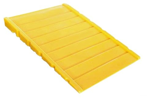 XBTGS Plataforma modular de contención de derrames, bandeja de rejilla apilable, paleta de capacidad de tambor de aceite con drenaje, solución de seguridad industrial para garaje de fábrica y cocina