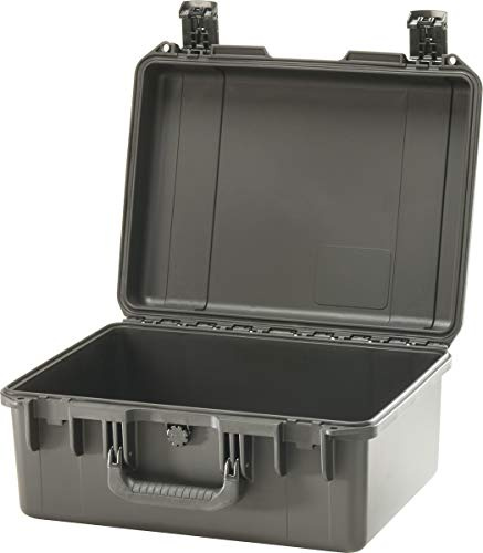 PELI Storm IM2450 Valigia protettiva per il trasporto professionale, Impermeabile e a prova di polvere, Capacità di 32L, Prodotto in USA, Senza schiuma, Colore Nero