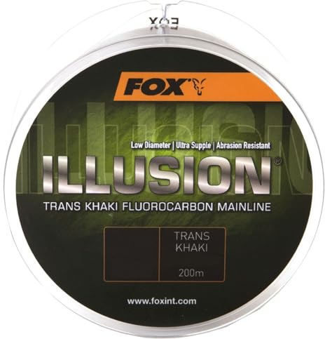 Fox Edges Illusion Soft Mainline Trans Khaki 200m Karpfenschnur