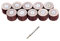 Dophee 10 Stück Grit Flap Lamellenschleifrad Polierschleifscheibe für Dremel Präzisionswerkzeuge 20mmx16mmx3mm