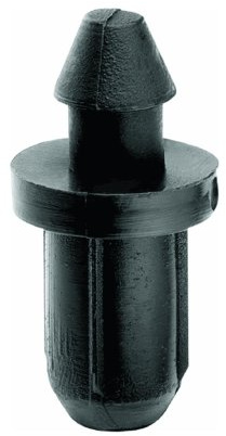 Rain Bird TP25-30PK Tropfbewässerungsschlauch-Endverschluss, 1,27 cm Schlauch, Goof-Stecker, 30 Stück, Schwarz