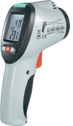 VOLTCRAFT IR-SCAN-350RH Infrarot-Thermometer, IR-Taupunkt-Messgerät von Technikus