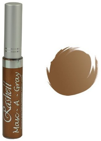 (3 Pack) RASHELL Masc-A-Gray Hair Color Mascara - Medium Ash Brown