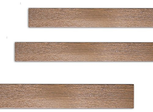 Fensterleiste Nussbaum 50 mm breit 6m lang Flachleiste Abdeckleiste Dekor Leiste farbig