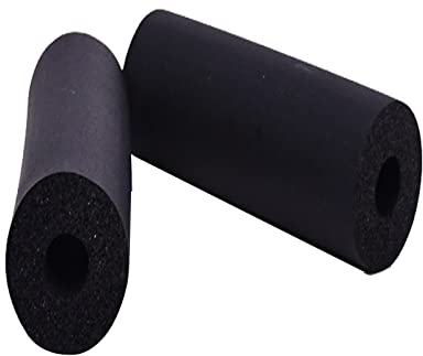 ZYOTRI Schaumstoff Rohrisolierung ID 6mm - 60mm Flexible Isolierschlauch Für Kalt- Und Warmwasserrohre, Schaumstoffschlauch Für Griffhalterung Rohrschale 1.8m Läng(ID60mm X T9mm X L1.8m)