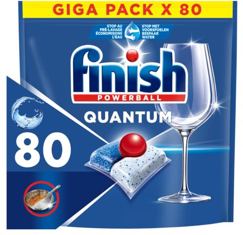 Finish Spülmaschinentabletten Quantum All in 1 Regular Lemon 80 Stück