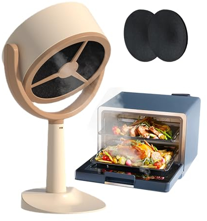 Onlynery Portable Extractor Fan Kitchen - Portable Extractor Fan - Cooker Hoods - Small Tabletop Range Hood | 125 Degree Adjustable Cleaning Supplies For Hot Pot, Indoor Dinner, Barbecues