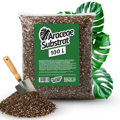 Nils der Pflanzenfreund® Monsterajord (100 L) – Araceae-substrat för Monstera, Philodendron & Alocasia, grönväxtjord för krukväxter, näringsrik för kraftiga rötter och hälsosam tillväxt