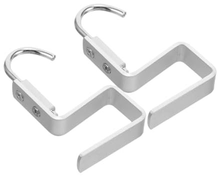 Garneck 2pcs Desk Hook for Schoolbags Multi-Function Purse Hanger Stand Table Bag Holder