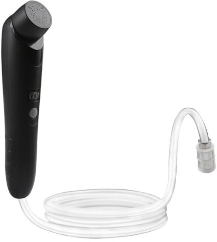 koopsmate tragbare Außendusche,handgeführte elektrische Dusche,IPX6 wasserdicht,USB-Aufladung,eingebaute Batterie,kompakt und tragbar,geeignet für Outdoor-Camping,Strandbaden,Wandern,Haustierbaden