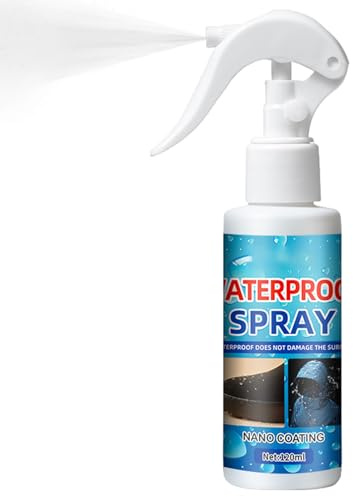Spray Protector De Calzado - 120 ml Spray Protector Anti-manchas para Zapatos de Tela | Protección para Calzado Resistente al Agua para Mochilas, Sombreros, Tela, Cuero, Ropa y Tejidos
