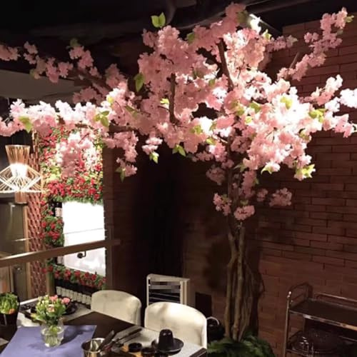 Árbol Artificial De Flor De Cerezo - Decoración De Interior,Planta Grande Artificial para Hotel,paisajismo De Oficina 2.8 * 2.5m