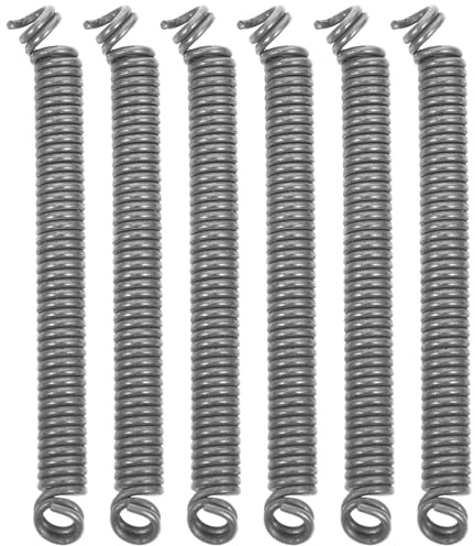 Uonlytech Lot de 6 Pinces de Porte pour Lave-linge à Chargement Frontal, Ressorts en Fer Résistants pour Joint de Porte, Bagues de Fixation Universelles Anti-fuite, Accessoires