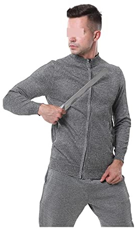 MNMIOIO PE/HPPE Vêtements résistants aux coupures Combinaison à glissière Forces spéciales Veste résistante aux coups de couteau Vêtements anti-coupures Coupe anti-morsure anti-couteau(XL180)