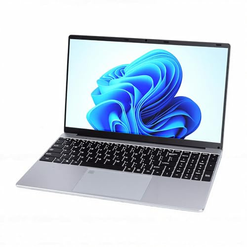 Tangxi Laptop da 15,6 Pollici, Computer Portatile Ultra Sottile 2K FHD, Notebook WiFi DDR4 8 GB SSD 256 GB con Tastierino Numerico Sblocco Impronta Digitale, Student Business per Lavoro (EU)