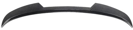 Auto Heckspoiler Für Ford Für Fiesta ST-Line MK6 .5 2008-2017 Glänzend Schwarz Carbon Faser Look Hinten Dach Spoiler Fenster Flügel Splitter Trim Heckspoiler Wing