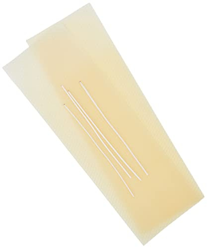 EFCO Honeycomb Bienen Wachs mit 2 Blatt und 4 Dochten, 40 x 13 cm