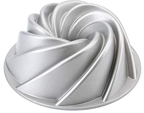 Tosnail 9-Inch Non-Stick Fluted Cake Pan Round Cake Pan Specialty and Novelty Cake Pan