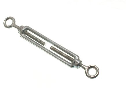 Spannschloss-Spannschrauben, BZP-Stahl, 6 mm, 2 Stück