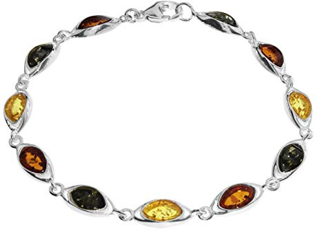 Armband - Telia - Silber 925/000 mit Bernstein