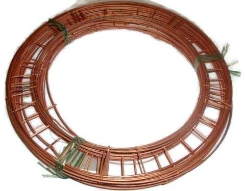 Artificial Floral Supplies Pack of 20 Flat Wire Wreath Ring Frames 8 10 12 14 16 Christmas Memorial Wreath Craft (20 Rings x 14 (35cm))