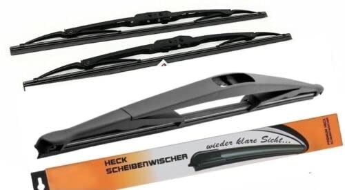 MR-Style SCHEIBENWISCHER vorne + hinten passend für OPEL CORSA C | BJ 2000-2006