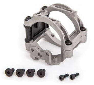 Traxxas 9589 Motor Mount, Aluminum (Upper and Lower)/ Motor Mount Spacer