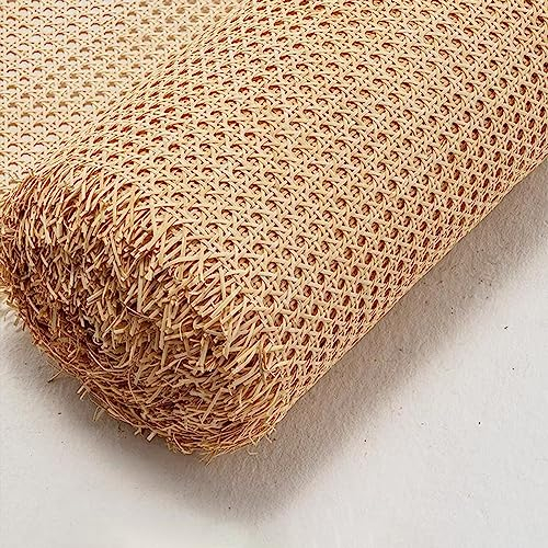 Wiener Geflecht Natürliches Rattan Roll, Cane Webbing Rattan Band Rolle, Rohrgeflecht Restaurieren Sie Möbel, Rattan-Gurtband für Stuhl Reparatur, Nachttisch, Kommode, DIY-Projekte ( Size : 90cmx1m )