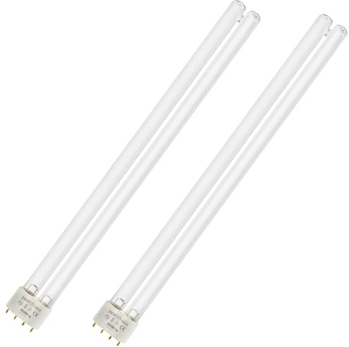 showingo 36 Watt UV Bulb Lamp for use with 2G11 (4-pin) Bulb Bases, a Fully Compatible Replacement for Jebao 36W PU-36W Filter(2 pcs)