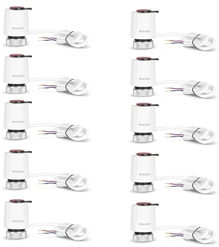 ENVIRON- ComfortFlow Stellantrieb M30 x 1.5 230V | für Fußbodenheizung | Heizung (10 Stück)