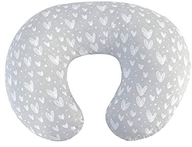 Funda de almohada de lactancia para recién nacido, maternidad, funda de almohada de lactancia en forma de U, funda transpirable