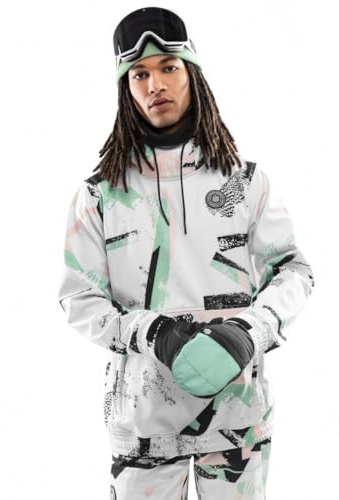 SIROKO - Snowboardjacka Siroko W1 Delirium - S - Flerfärgad/Vit