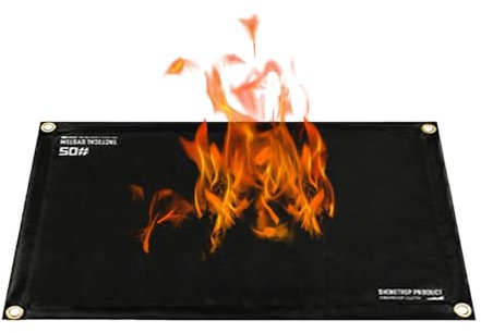 Feuerfeste Matte, runde Grillmatte für den Außenbereich, tragbarer feuerfester Outdoor-Teppich, Feuerstelle Pad Deckschutz, Holzkohlegrill-Matte, feuerfeste Deckschutz, BBQ Grillschutzmatte,