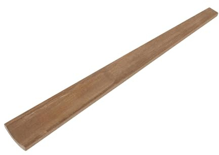 NYCBZ Diapasón Redondo Triangular de Contrabajo 3/4, Piezas de Instrumentos, reparación Tallada, diapasón de bajo de Madera Artesanal for Profesionales, Redondo