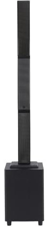 Haut-Parleur avec éclairage Ambiant, Caisson de Basses Bluetooth Portable avec Lumière RVB, Haut-Parleur Créatif à Lumière Ambiante Colorée pour Home Cinéma, karaoké (Prise UE)