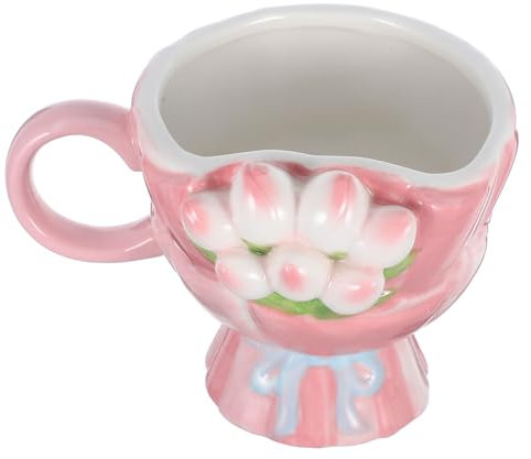 Hemobllo Taza De Cerámica Elegante Para Café y Mug Aesthetic Para y Resistente Altas y Para Lavavajillas Para Mujeres