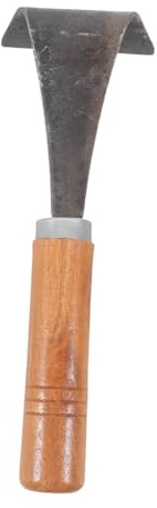 SUPVOX Herramienta para Eliminar la Putrefacción de Corteza de Descortezado Mango de Madera y Acero para Jardinería en Trabajos de Jardín y Deshierbe
