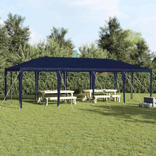 QJBSAVVA Partyzelt 800x400x266 cm aus robustem Polyester und Stahl modernes Design stabil faltbar für Garten Terrasse Events als Grillpavillon oder Festzelt