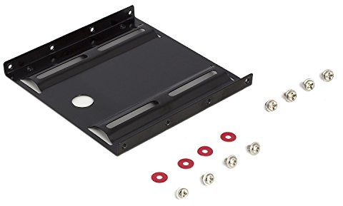 Ewent ew7001 Hållare med adapter HDD/SSD-hårddiskar med 2,5 tum, 3,5 tums fack, silver