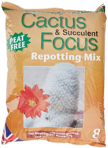 CACTUS Soil -CACTUS Focus Repotting mix 8 litre (1), Brown