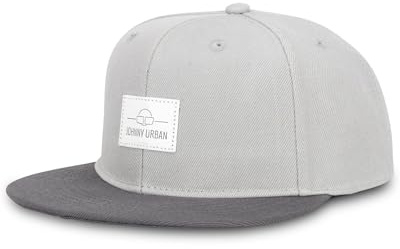 Johnny Urban Berretto da Baseball Uomo Donna Grigio - Dean - Snapback Regolabile - Cappello Sportivo - cap Taglia Unica
