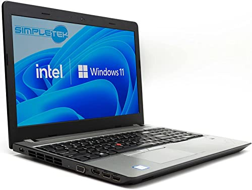 Lenovo Notebook Thinkpad E570 Windows 11 Pro | 15,6 Full HD Core i3 7100U 2,4GHz HDMI SSD M.2 Webcam SmartWorking DAD Ordenador portátil empresarial empresarial (reacondicionado) (64GB RAM SSD 2TB)
