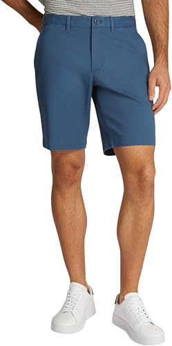 Tommy Hilfiger Herren Shorts Brooklyn 1985 Kurz, Blau (Aegean Sea), 33W