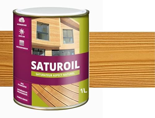 SATURATEUR - HYDROFUGEANT : SATUROIL-Red Cedar Clair-Bidon de 1 l
