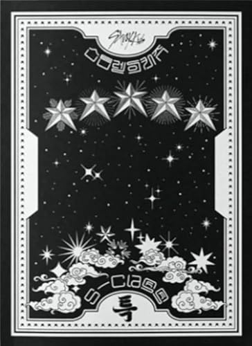 [Preorder Benefit] STRAYKIDS - 5 STAR [C Version] 3rd Album CD-R+Folded Poster+Photocards+OOTD Mini Poster+Sticker Set+Cartoon Postcard+(Extra 4 Photocards+1 Double-Sided Photocard+Mirror)