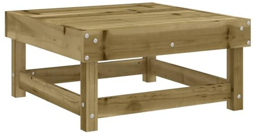 vidaXL Gartenhocker, Modular Gartenmöbel Lounge, Sitzhocker Hocker für Garten Terrasse Balkon, Holzhocker Fußhocker, Kiefernholz Imprägniert