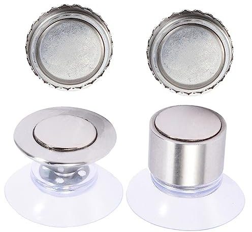 CAXUSD Magnetische Seifenhalter Hält Seife Trocken aus Edelstahl 2 Stück mit Magnet Seife Funktion Wandseifenhalter Badezimmeraccessoire für Toilette und Dusche