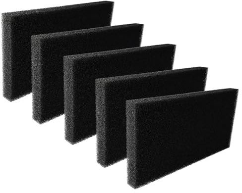 vhbw 5x filtre mousse compatible avec Gorenje DE82/G, DE82, DA83ILS/I, DA92IL, DA82L, DA83IL/I, DE72, DE72/G, DA93ILS/I, DE71 sèche-linge